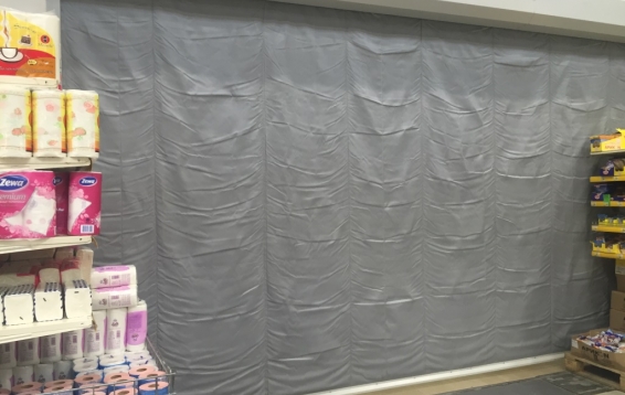 Монтаж противопожарных штор в ТЦ «Максимолл»