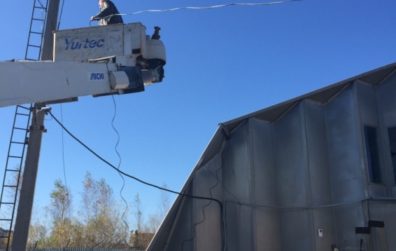 Монтаж автоматической пожарной сигнализации на складах авиакомпании Восток