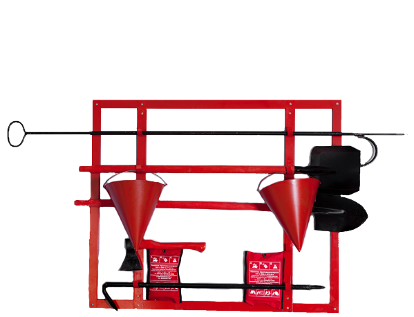 Щит пожарный металл. открытый неукомплект.