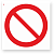 Запрещающие знаки